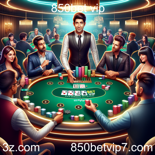 Poker Ao Vivo na 850bet vip: A Experiência de Jogo Definitiva